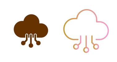 Cloud-Computing-Icon-Design vektor