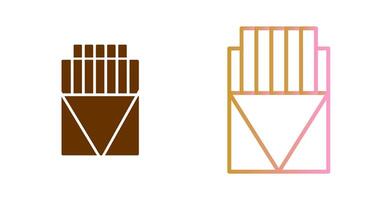 cigarr låda ikon design vektor