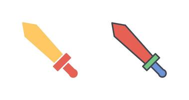 Schwerter Symbol Design vektor