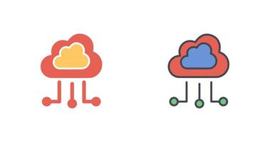 Cloud-Icon-Design vektor