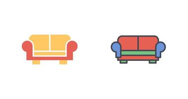 Sofa-Icon-Design vektor