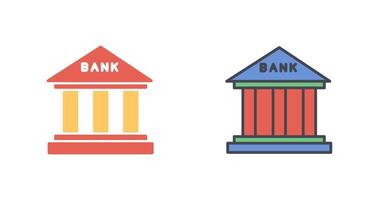 Bank-Icon-Design vektor