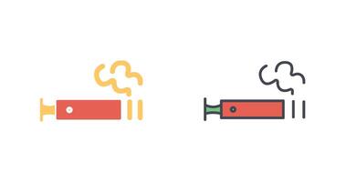 elektronisch Zigarette Symbol Design vektor