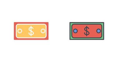 Geld-Icon-Design vektor