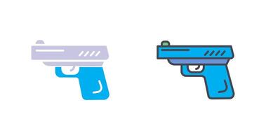 Waffe-Icon-Design vektor