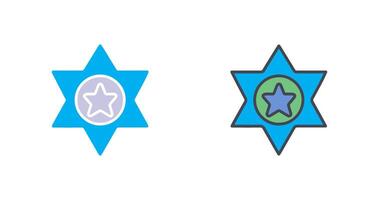Sheriff Symbol Design vektor