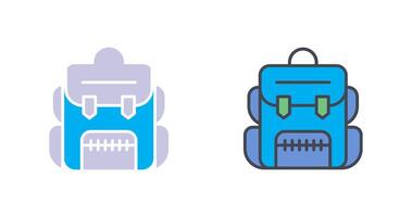 Rucksack-Icon-Design vektor