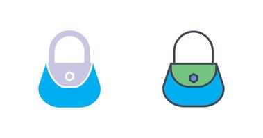 Damen Tasche Symbol Design vektor