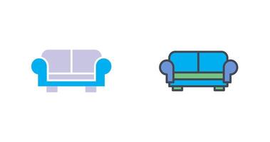 Sofa-Icon-Design vektor