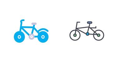 Fahrrad ich Symbol Design vektor