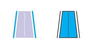 Straße Symbol Design vektor