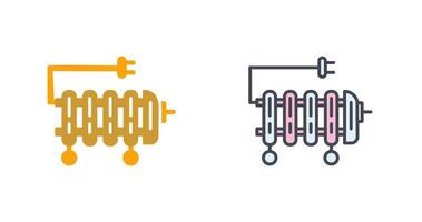 Symboldesign für Ölheizungen vektor