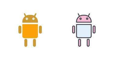 android ikon design vektor