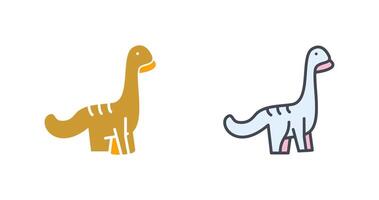 Dinosaurier Symbol Design vektor