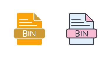 bin-Icon-Design vektor