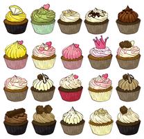 Cupcakes vektor