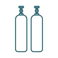 gas cylinder ikon design mall enkel och rena vektor