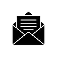 brev ikon design mall enkel och rena vektor