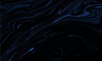 abstrakter dunkelblauer flüssiger Marmorhintergrund vektor