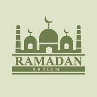 vektor Ramadan, vektor Logo Muslim