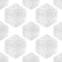 Hexagon Muster. nahtlos Hintergrund mit Lärm Wirkung. abstrakt Bienenwabe Hintergrund mit körnig Textur. Verpackung, drucken, Papier, Textil- Design. Illustration vektor