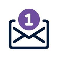 Email Symbol. gemischt Symbol zum Ihre Webseite, Handy, Mobiltelefon, Präsentation, und Logo Design. vektor