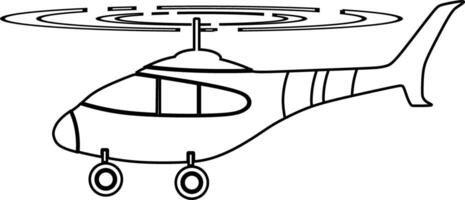 stigande till ny höjder med vår detaljerad helikopter illustration vektor