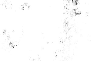 grunge bakgrund av svart och vit. abstrakt svartvit årgång yta av sprickor, skav, pommes frites, damm. vektor