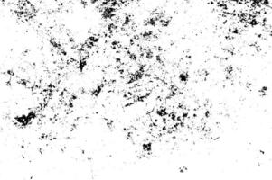 Grunge Hintergrund . Textur schwarz und Weiß alt Oberfläche. abstrakt einfarbig Hintergrund Muster von Staub, Flecken. vektor