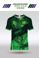 sport jersey design, tyg textil- för sublimering vektor