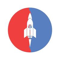 Rakete Symbol Illustration vektor