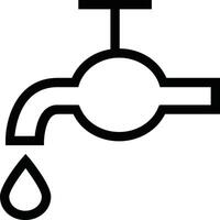 Wasser Zapfhahn Symbol Illustration vektor