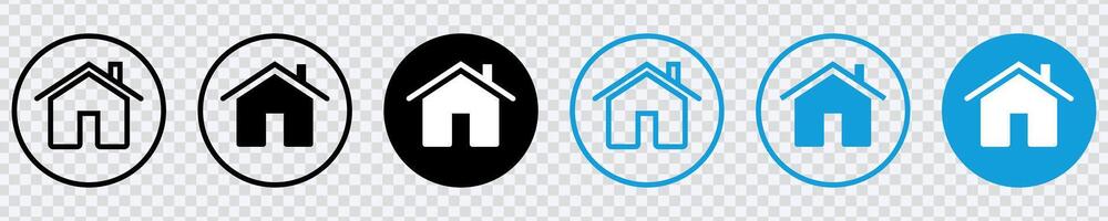 verwandeln Designs mit unser Zuhause Symbol ein vielseitig Symbol zum Begrüßung und intuitiv Navigation, perfekt zum Netz und App Schnittstellen vektor