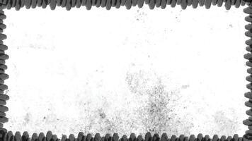 abstrakt schmutzig und Altern rahmen. Korn Textur. Schmutz Overlay bewirken verwenden zum Rahmen Jahrgang und Bild Grunge Stil Hintergrund. vektor