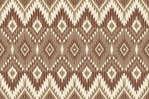 ethnische abstrakte ikat-kunst. nahtloses muster in stammes-, volksstickerei und mexikanischem stil. aztekischer geometrischer kunstornamentdruck.design für teppich, tapete, kleidung, verpackung, stoff, bezug, textil vektor