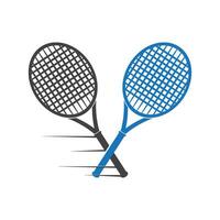 tennis logotyp design mall vektor