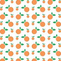 Orange berühmt modisch Mehrfarbig wiederholen Muster Illustration Design vektor