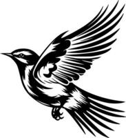 fågel - hög kvalitet logotyp - illustration idealisk för t-shirt grafisk vektor
