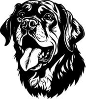 rottweiler - hög kvalitet logotyp - illustration idealisk för t-shirt grafisk vektor