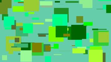 Grün Formen Über Mittel Aquamarin Grün Hintergrund vektor