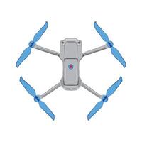 Flugzeug, Lieferung Drohne mit Propeller, Elektronik Drohnen, und Fahrzeug Steuerungen 3d vektor