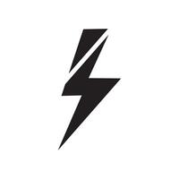 Blitz, elektrisch Leistung Logo Design Element vektor