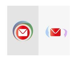 Google Mail Logo Design Google Mail Symbol Design Unternehmen Logo vektor