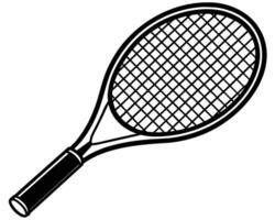 Badminton Schläger oder Schläger Symbol vektor