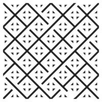 modern nahtlos geometrisch Muster Gitter vektor