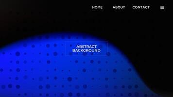 abstrakt mörk bakgrund elegant lutning maska blå slät Färg design mall Bra för modern hemsida, tapet, omslag design vektor