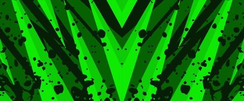 sportig grön abstrakt bakgrund med ljud textur och Ränder för sporter, tävlings, gaming tema mönster vektor