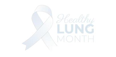 gesund Lunge Monat isoliert Logo Symbol vektor