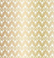 Kunst Deko geometrisch Licht Gold Muster Design vektor