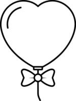 Liebe Ballon ,Hochzeit Symbol vektor